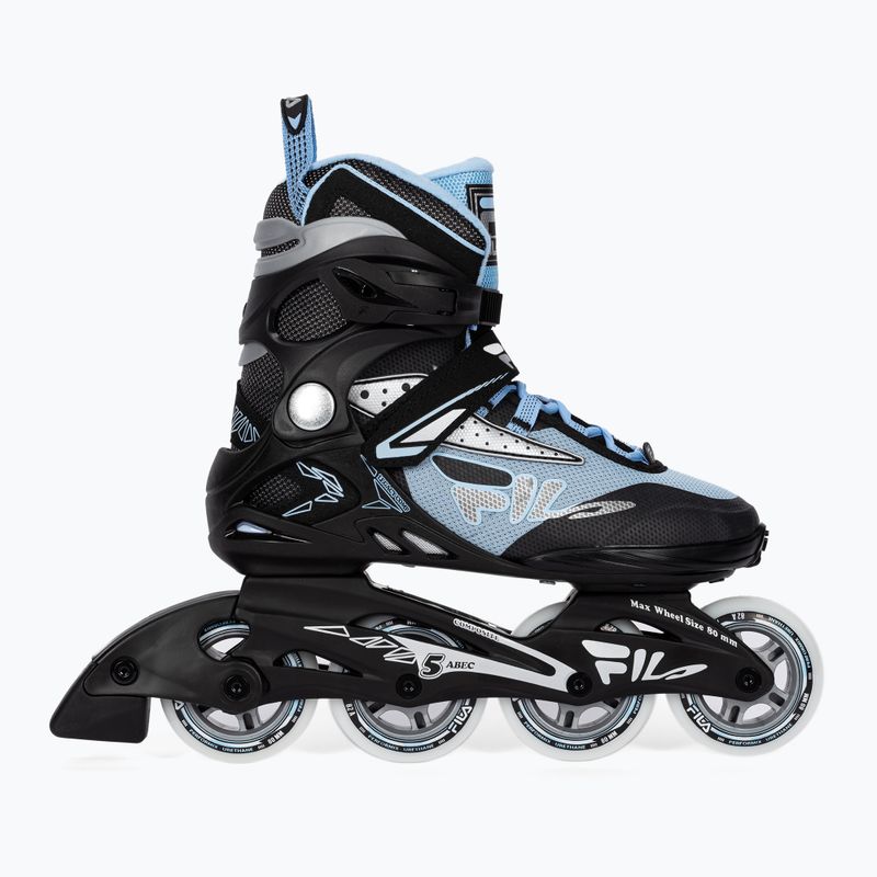 Dámské kolečkové brusle FILA Legacy Comp Lady black/blue 2