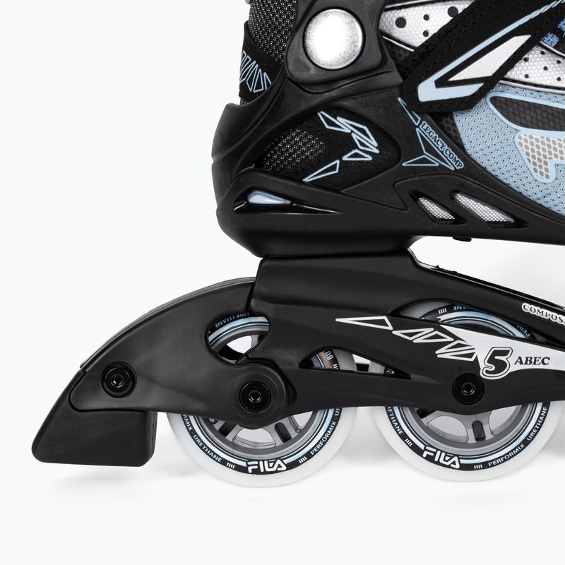 Dámské kolečkové brusle FILA Legacy Comp Lady black/blue 7