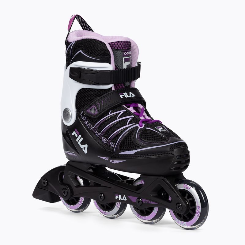 Dětské kolečkové brusle FILA X-One G black/pink/magenta