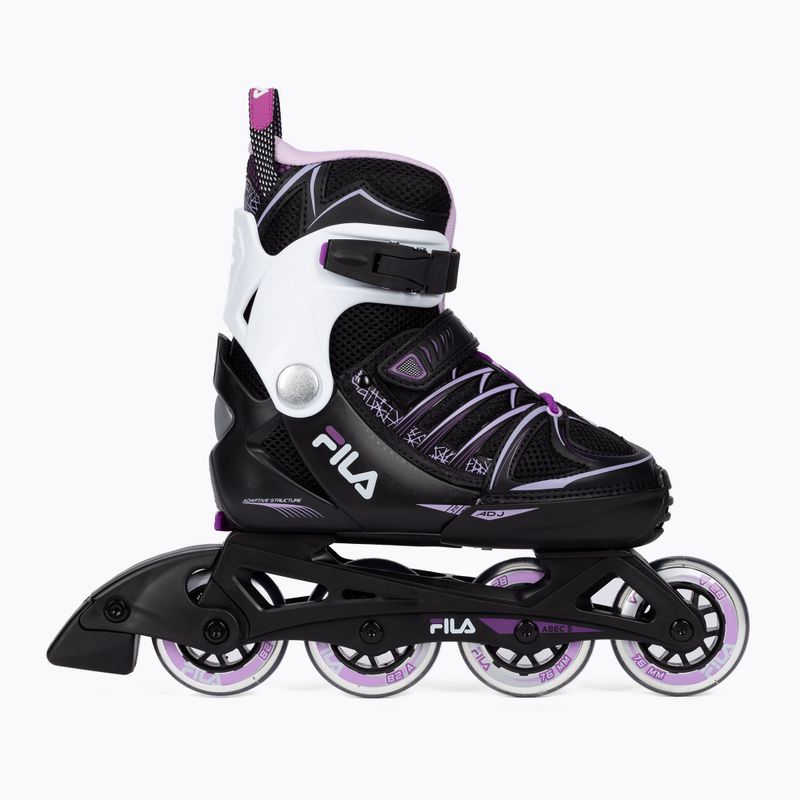 Dětské kolečkové brusle FILA X-One G black/pink/magenta 2