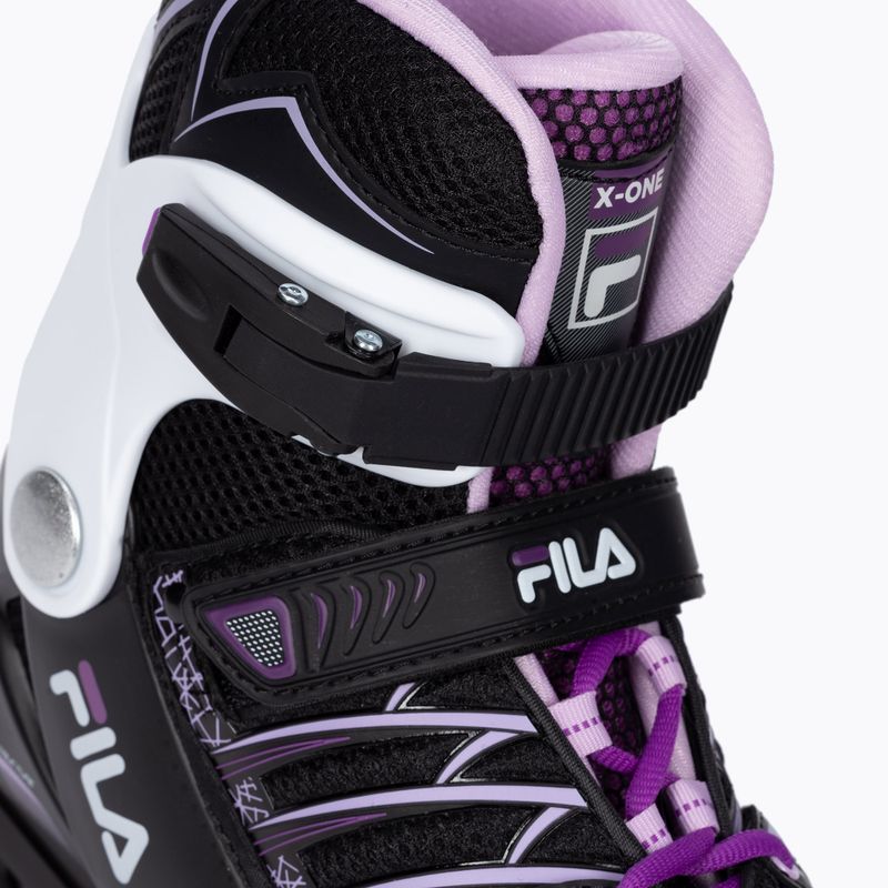 Dětské kolečkové brusle FILA X-One G black/pink/magenta 5