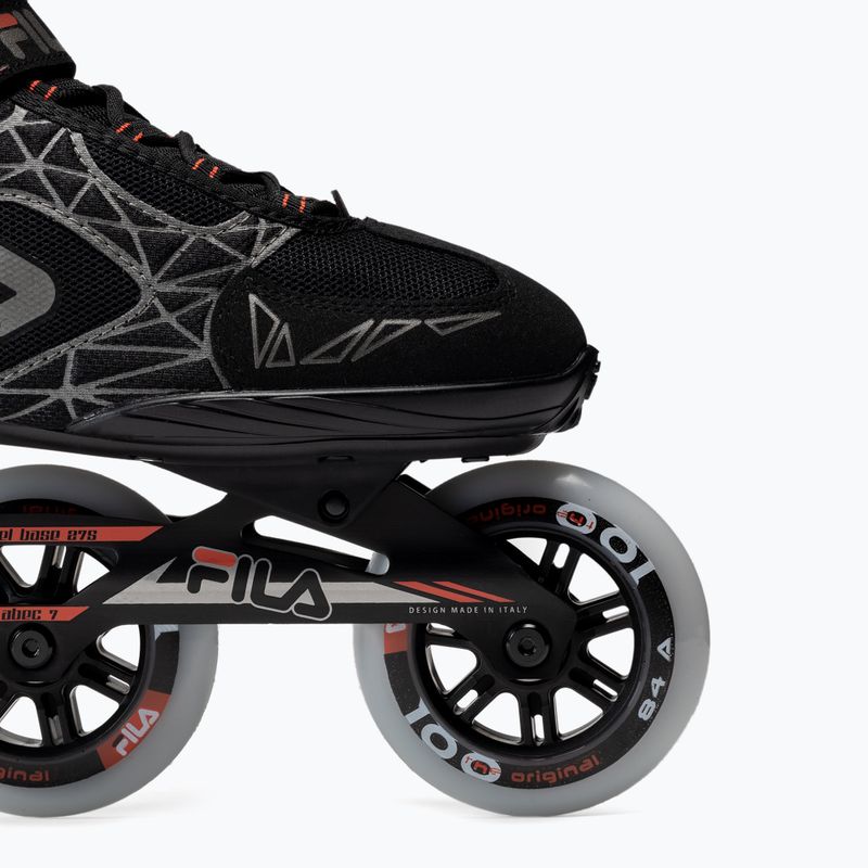 Pánské kolečkové brusle FILA Legacy Pro 100 black/red 5
