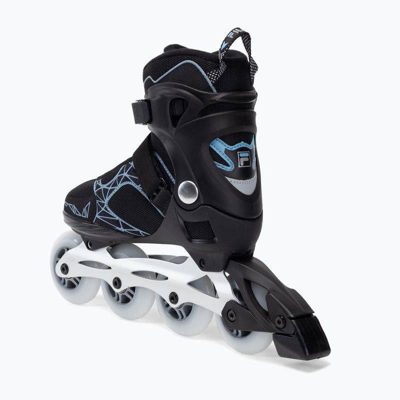 Dámské kolečkové brusle FILA Legacy Pro 84 black/light blue 3