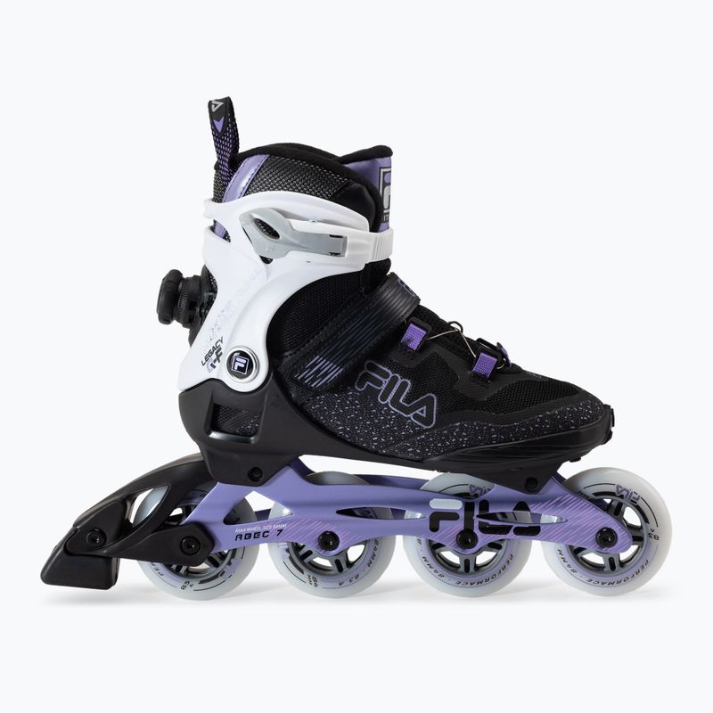 Dámské kolečkové brusle FILA Legacy Qf Lady black/violet 2
