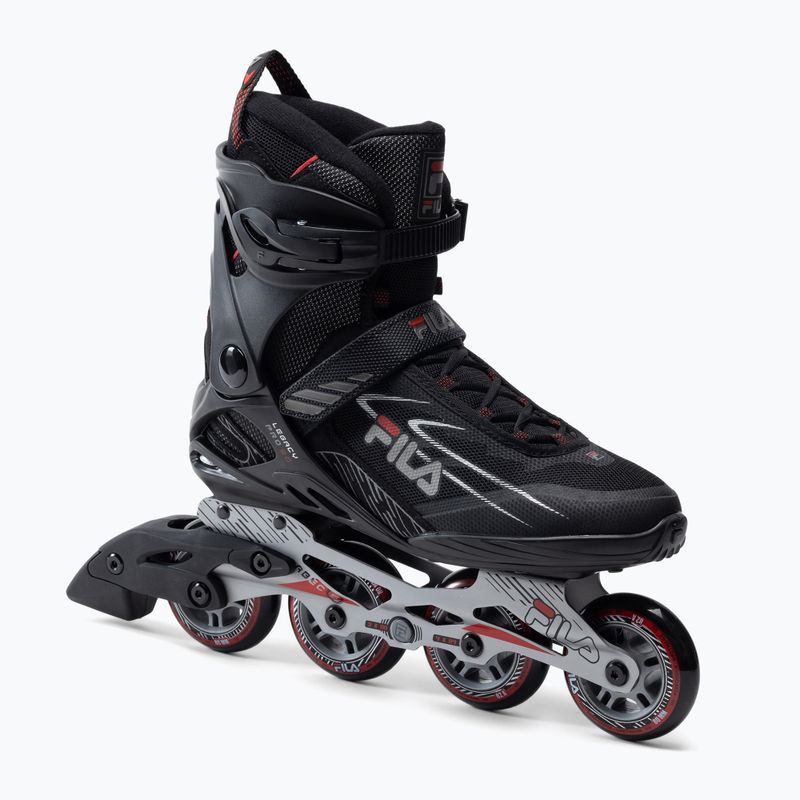 Pánské kolečkové brusle FILA Legacy Pro 80 black/red