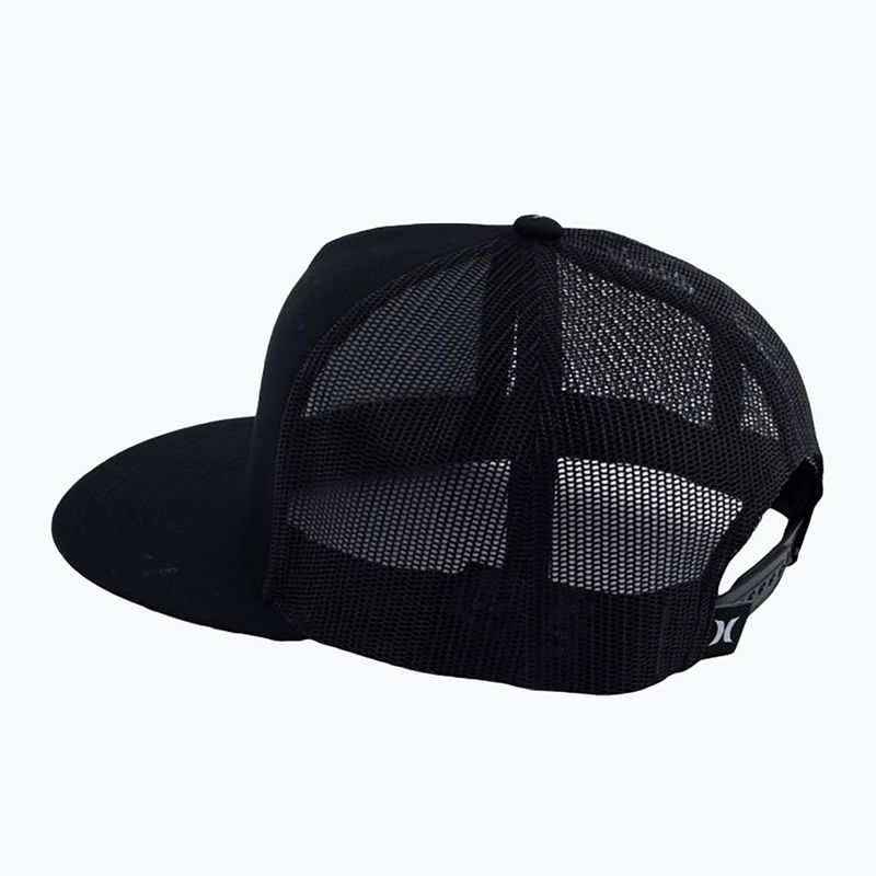 Pánská kšiltovka Hurley Icon Solid Flat Trucker black 2