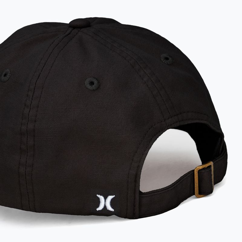 Pánská kšiltovka Hurley Blank Canvas black 4