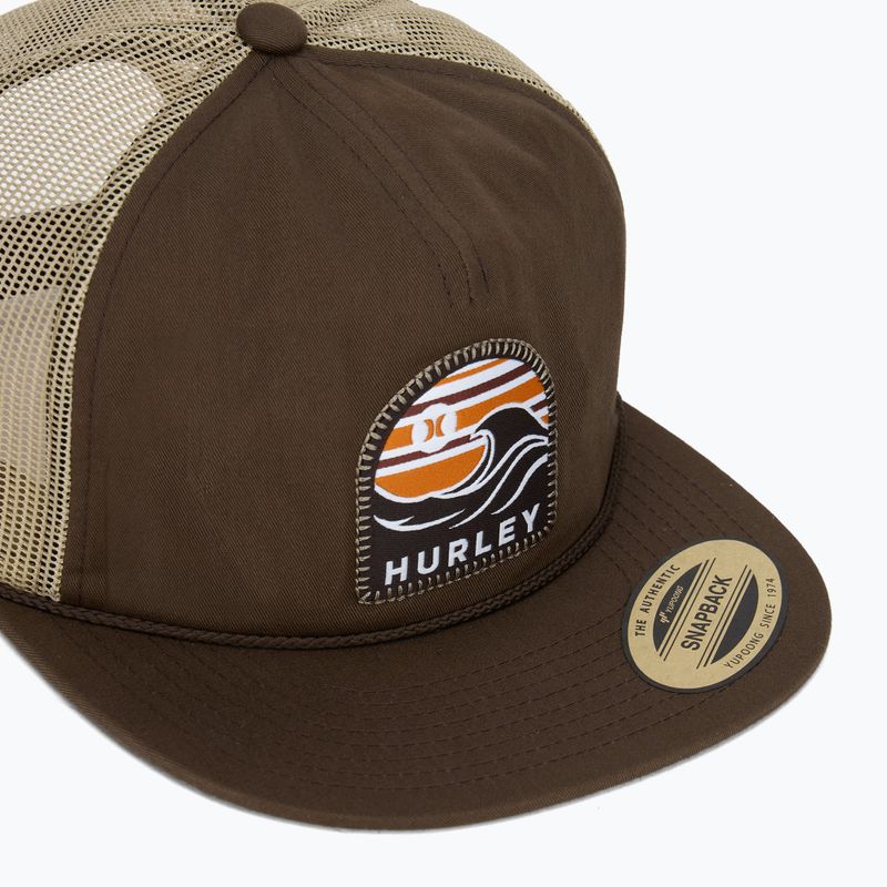 Pánská kšiltovka Hurley Mavericks Trucker velvet brown 3
