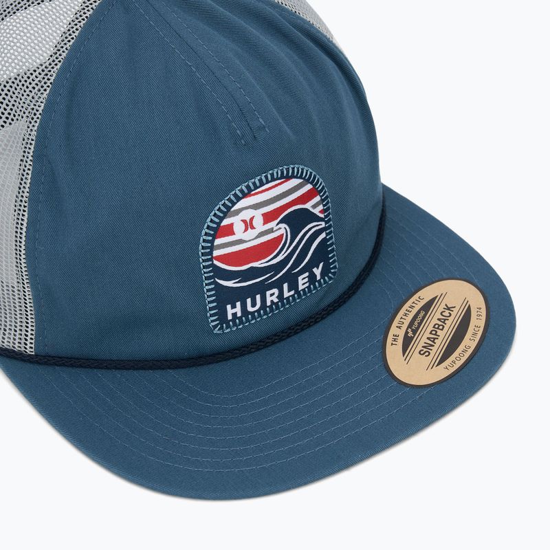 Pánská kšiltovka Hurley Mavericks Trucker armory navy 3