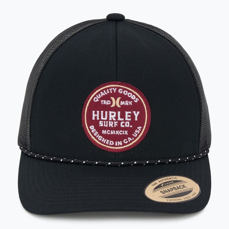 Pánská kšiltovka Hurley Jetties Trucker black 2