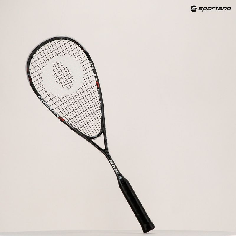 Squashová raketa Oliver Dragon 3 černo-červená 8