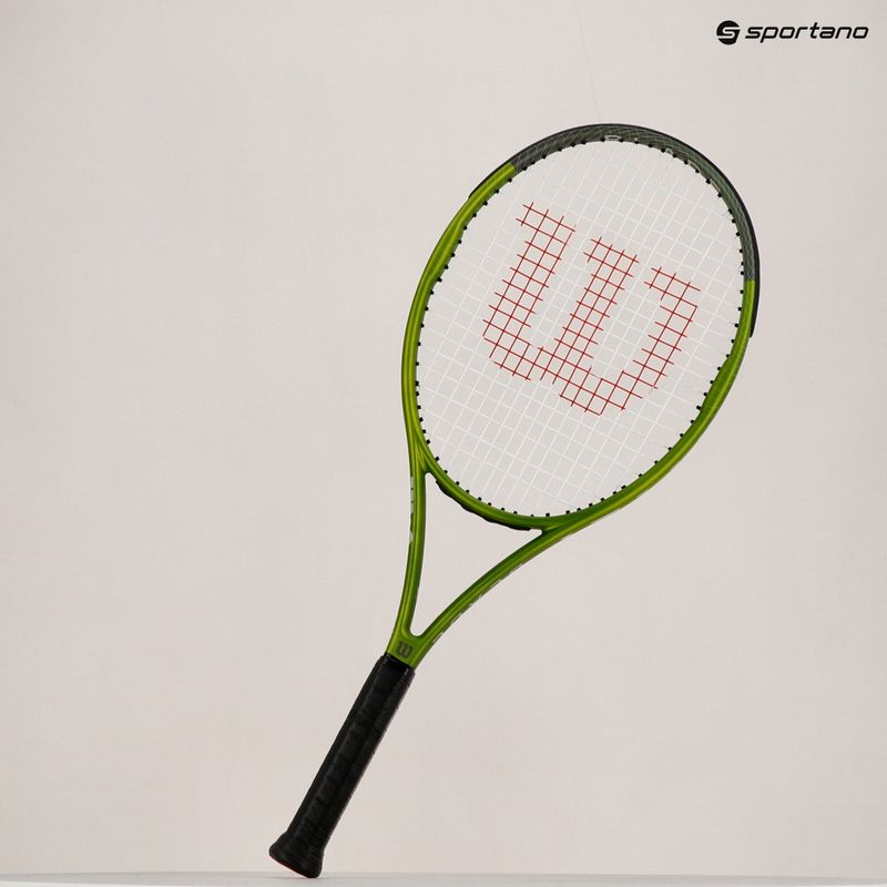 Tenisová raketa Wilson Blade Feel 103 zelená WR117510 7