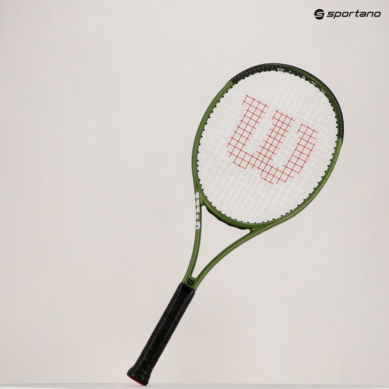 Tenisová raketa Wilson Blade Feel 100 zelená WR117410 12