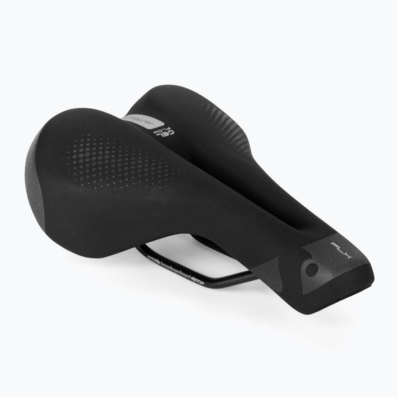 Dámské cyklistické sedlo Sportourer FLX Lady Gel Flow black