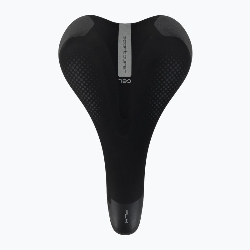 Pánské sedlo na kolo Sportourer FLX Man Gel black 3