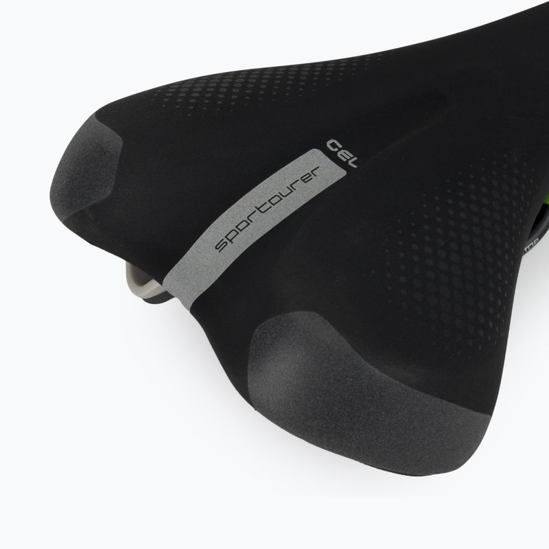 Pánské sedlo na kolo Sportourer FLX Man Gel black 5