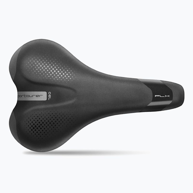 Dámské sedlo na kolo Sportourer FLX Lady Gel black