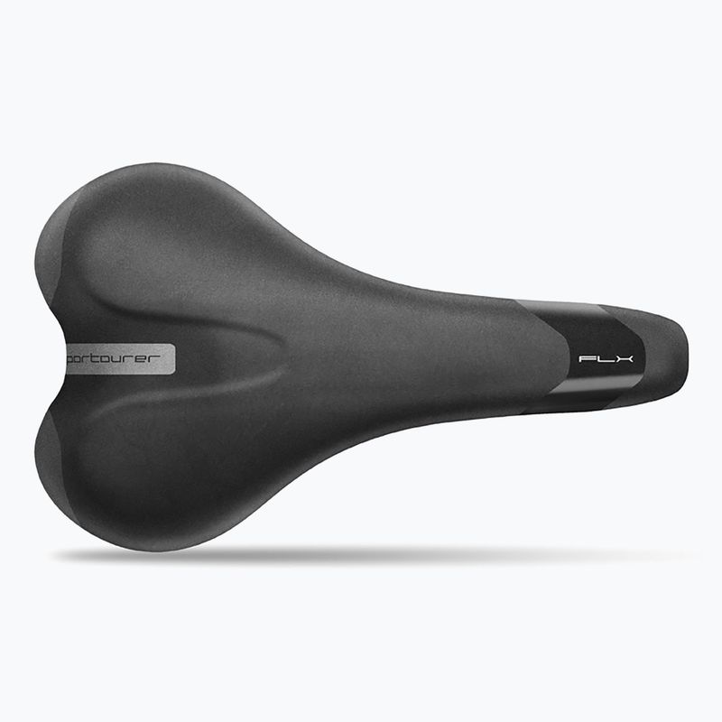 Pánské sedlo na kolo Sportourer FLX Man black
