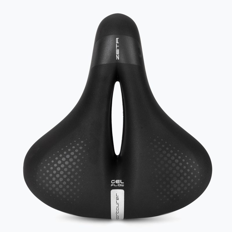 Sedlo na kolo  Sportourer Zeta Comfort Gel Flow black 3