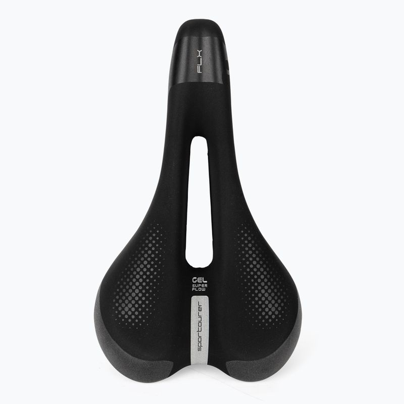 Sedlo na kolo  Sportourer FLX Unisex Gel Superflow black 3
