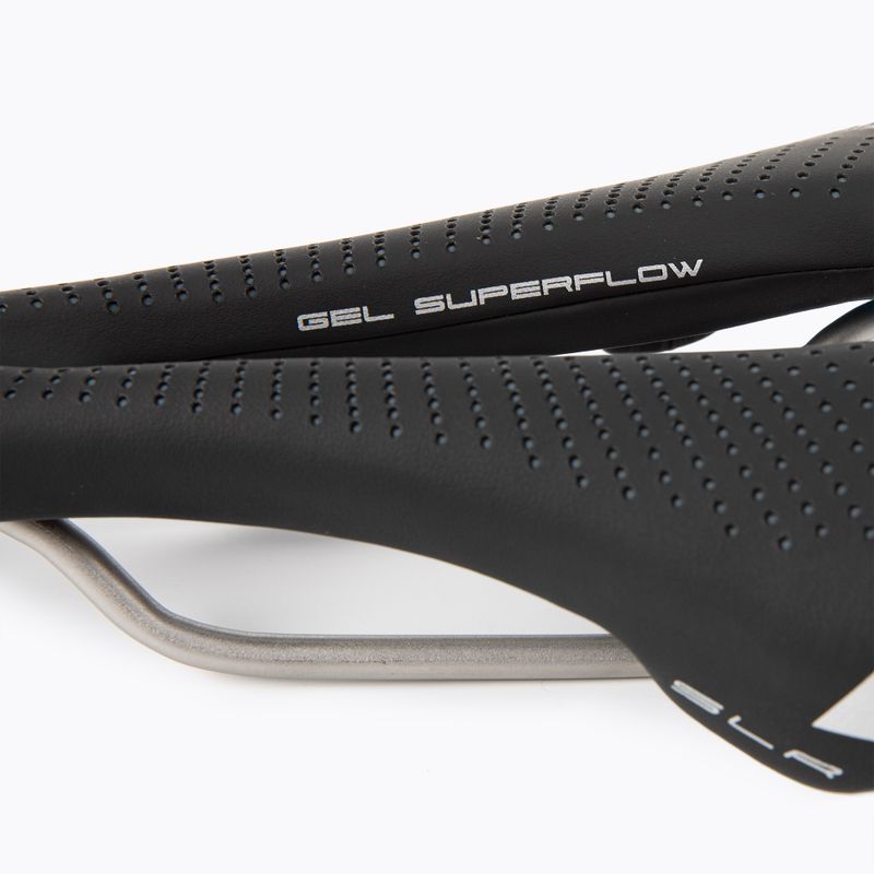 Sedlo na kolo Selle Italia MAX SLR GEL SUPERFLOW L TI 316 černé SIT-044H901IKC001 5