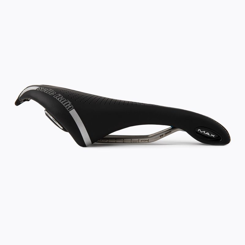 Sedlo na kolo Selle Italia MAX FLITE GEL SUPERFLOW L TI 316 černé SIT-024H901IKC002 2