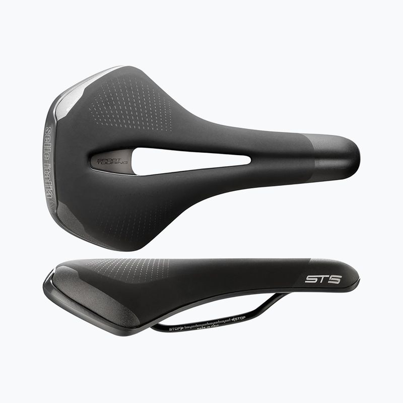 Sedlo na kolo Selle Italia Sportouring ST 5 Flow L černé SIT-077L801MEC001 6