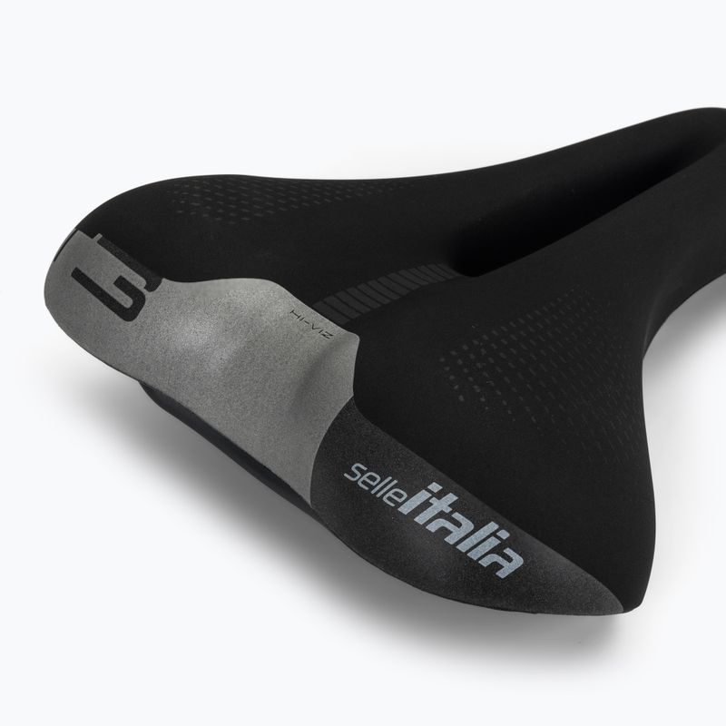 Sedlo na kolo  Selle Italia Sportouring T 3 Flow, Fec Alloy Rail, Soft-Tek, Light Gel black 5