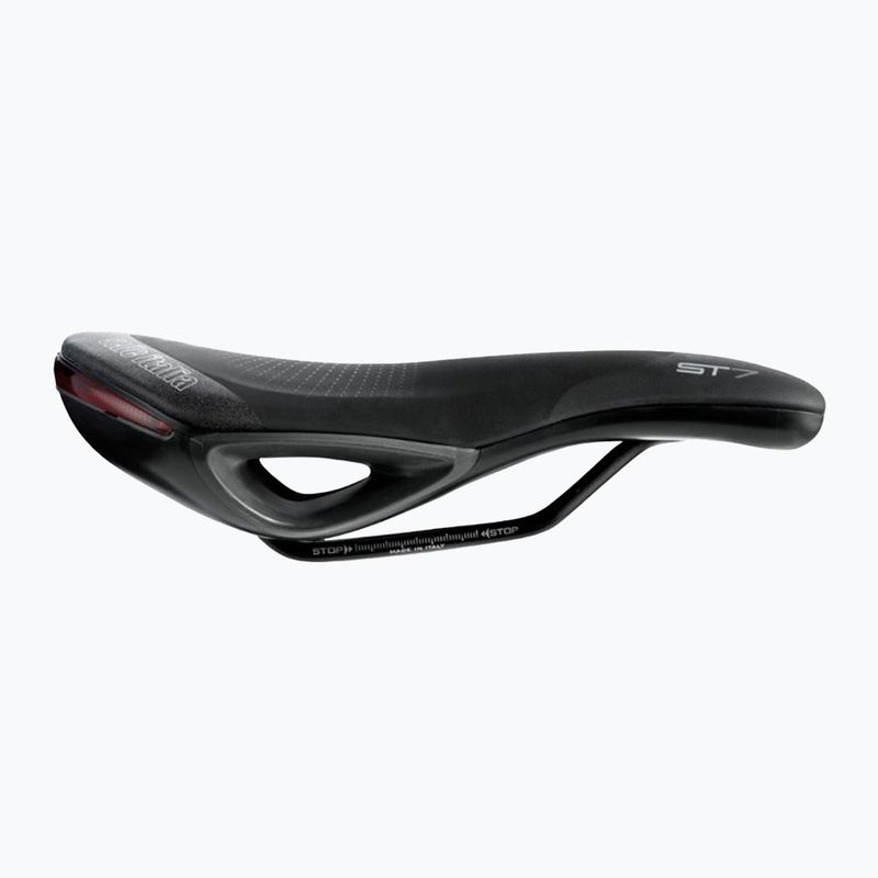 Sedlo na kolo  Selle Italia Sportouring ST 7 Superflow, Fec Alloy Rail, Soft-Tek, Light Gel black 6