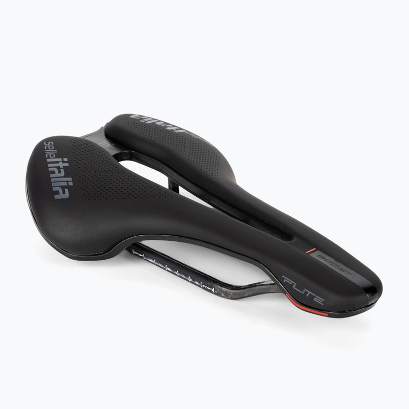 Cyklistické sedlo Selle Italia Flite Boost Kit Carbonio Superflow Carbon Rail+10Mm Fibra-Tek černá SIT-017A920ICA011