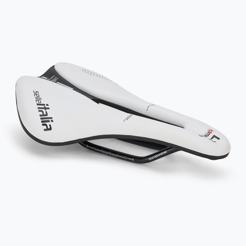 Sedlo na kolo Selle Italia Novus Boost Evo Tm, Superflow, Maganese Rail, Soft-Trek white