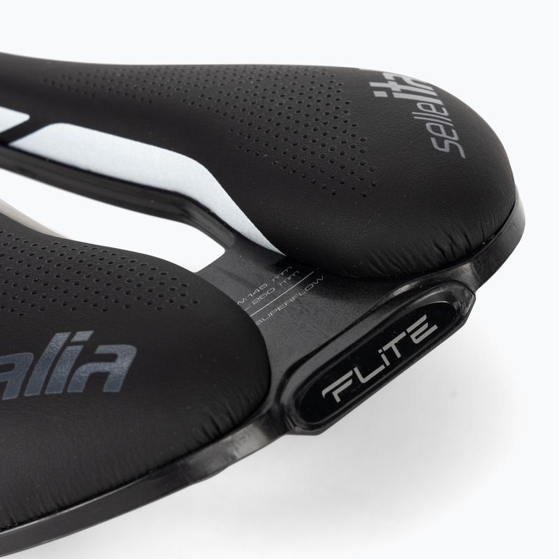 Cyklistické sedlo Selle Italia Flite Boost Endurance Superflow Ti 316 Rail Fibra-Tek černá SIT-017A920IKC007 5