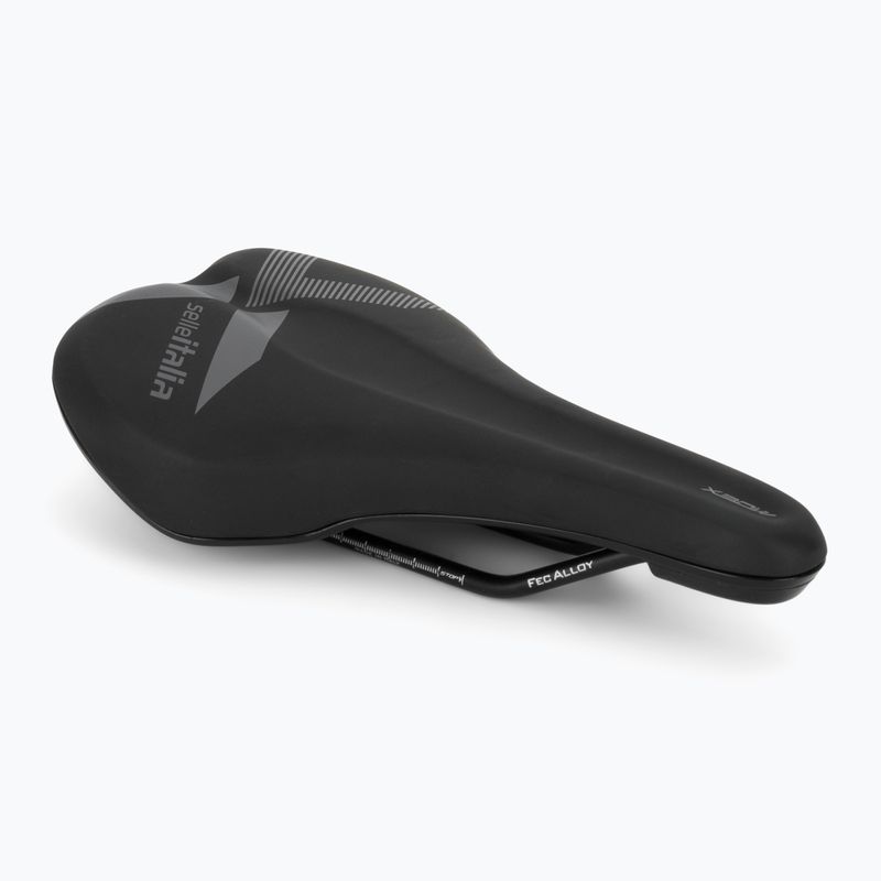 Sedlo na kolo Selle Italia X-Bow, Fec Alloy Rail, Soft-Tek black