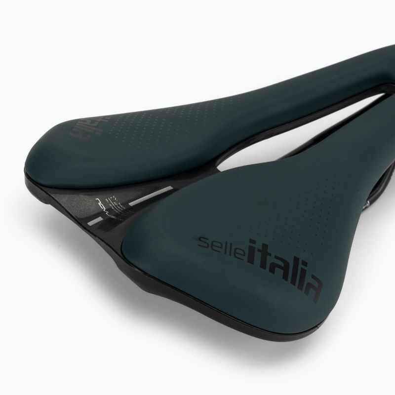 Sedlo na kolo Selle Italia Novus Boost Evo Gravel TM Superflow, Manganese Rail, Soft-Trek blue 5