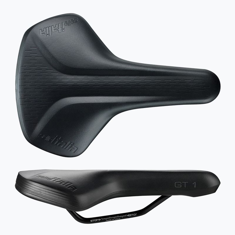 Sedlo na kolo  Selle Italia GT-1 Flow, Fec Alloy Rail black 5