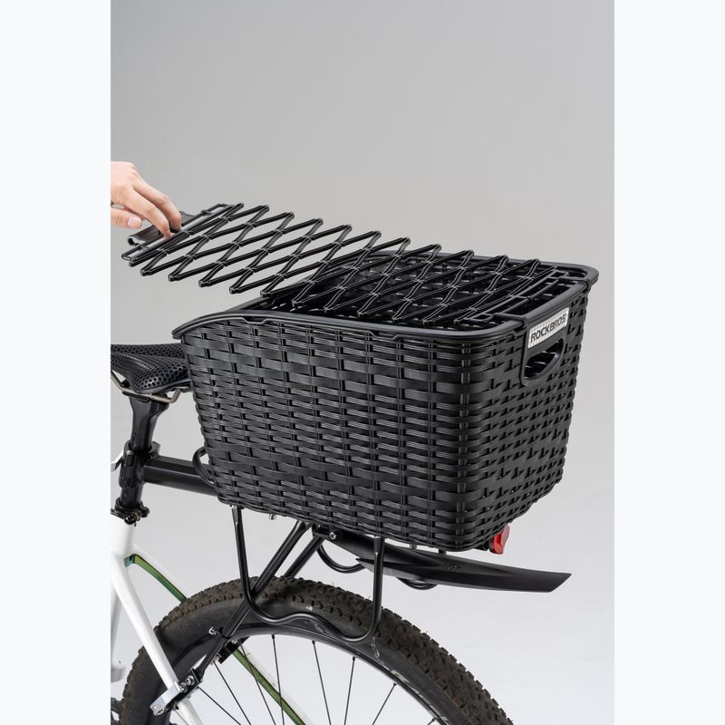 Cyklistický košík Kosz Rockbros 330003001 Rear Bicycle Basket black 2