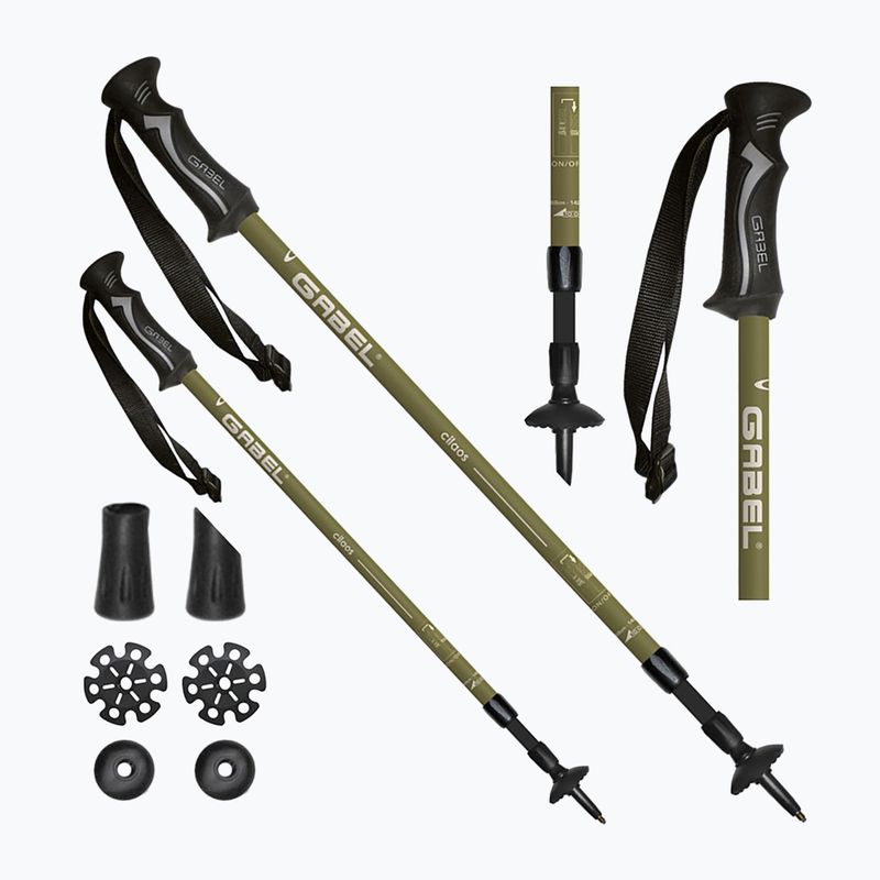 Trekingové hole GABEL Cilaos A.S. olive green 8