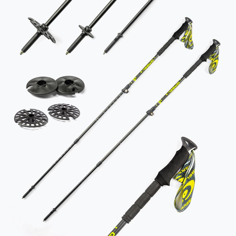 Trekové hole GABEL Escape Carbon XT TOUR AI černé 7008451900000 6