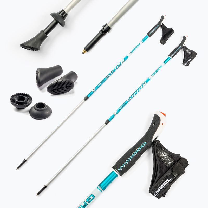Hole na nordic walking GABEL Vario S - 9.6 zelené 7008350610000 7