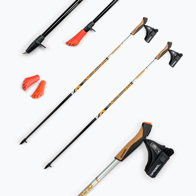 Hole na nordic walking GABEL X-1.35 černé 7008361151050 6