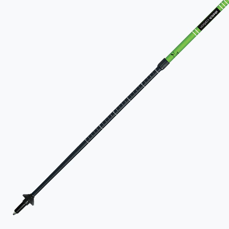 Nordic walking hůlky  GABEL Strech Carbon zielone 9