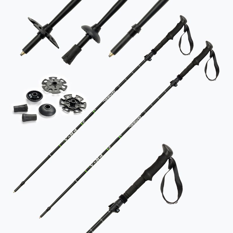 Trekové hole GABEL FR-3 FL Lite XTR černo-šedá 7009391920000 5