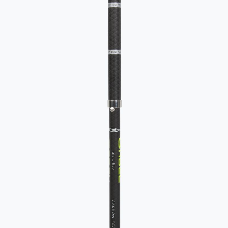 Nordic walking hole GABEL Carbon Feather XTL black 4