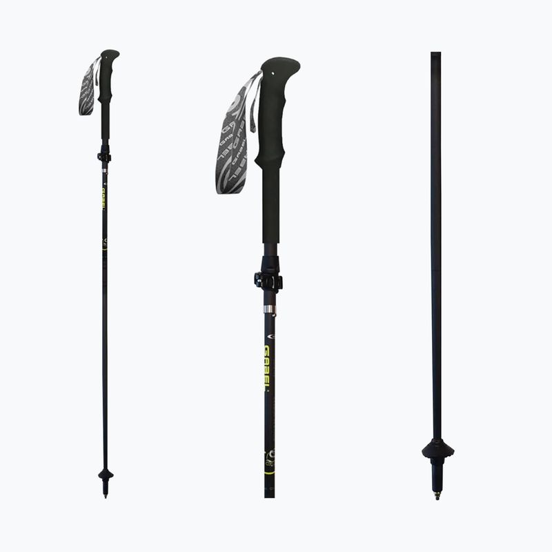 Nordic walking hole GABEL Carbon Feather XTS black