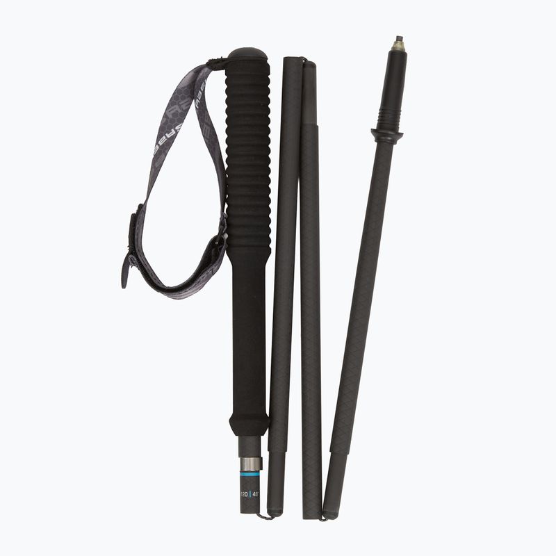 Nordic walking hole GABEL Carbon Feather-R black 3