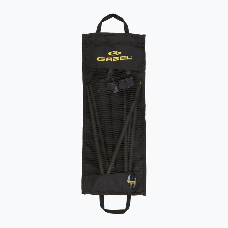 Nordic walking hole GABEL Carbon Feather-R black 5