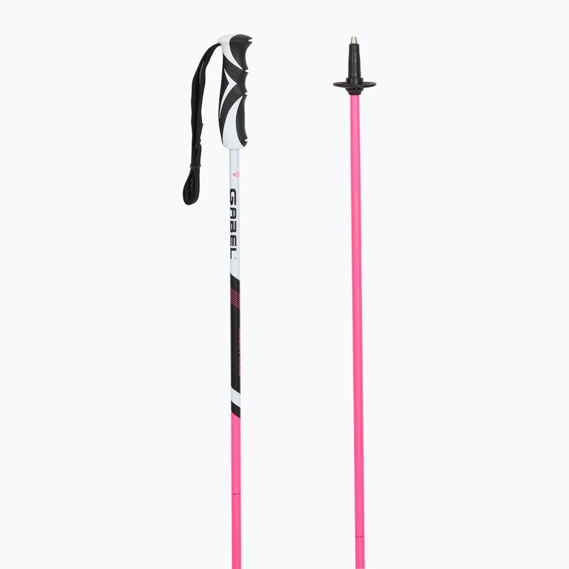 Lyžařské hole GABEL Carbon Cross pink 3