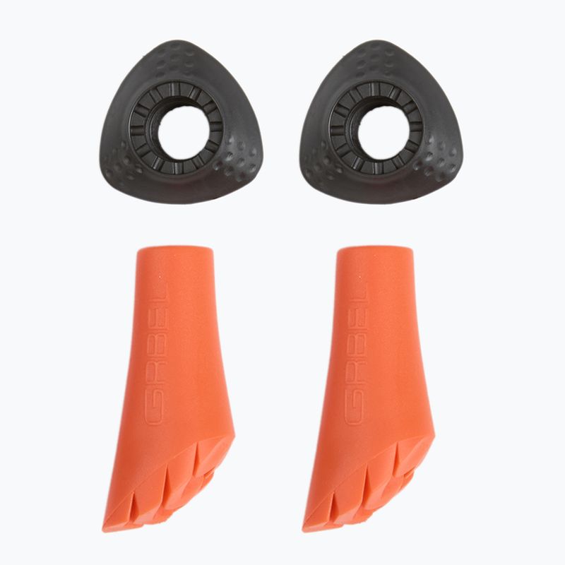 Nordic walking hole GABEL Strech Carbon lime 7