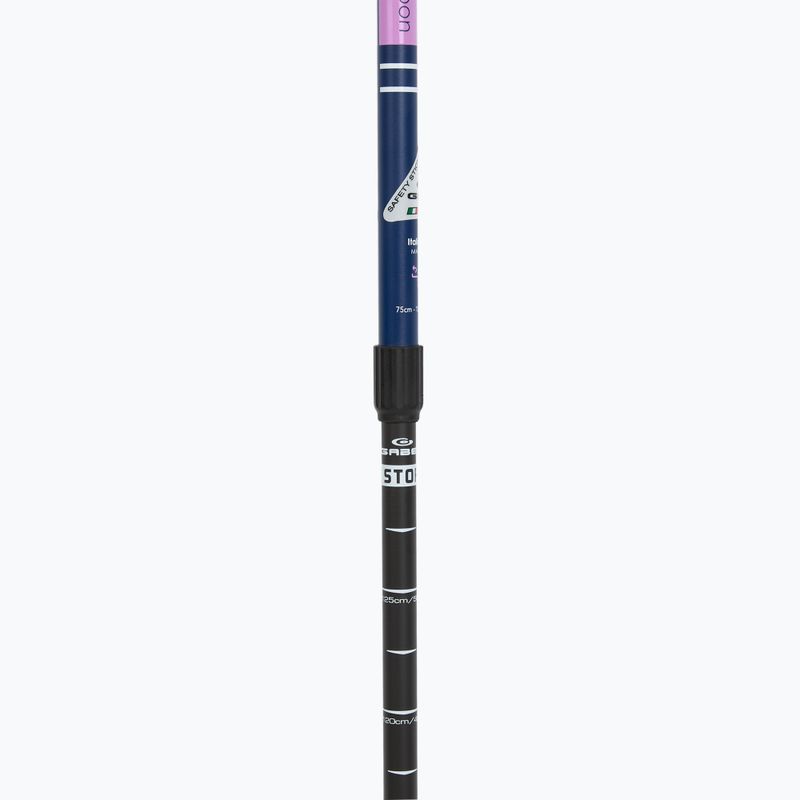 Nordic walking hole GABEL Strech Carbon purple 4