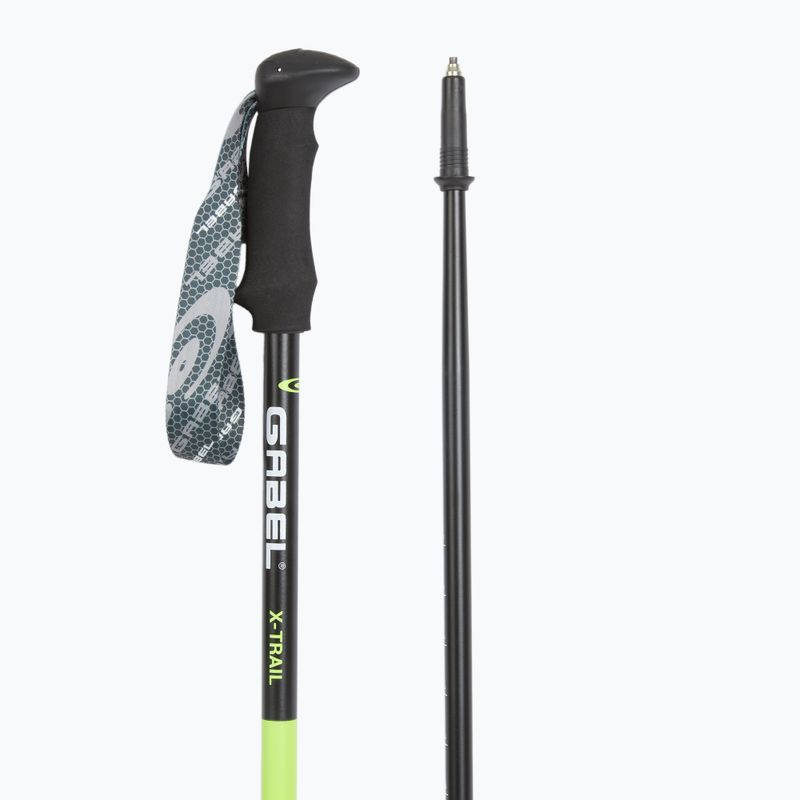 Nordic walking hole GABEL X-Trail lime 3